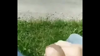 Naked boy in forest 2